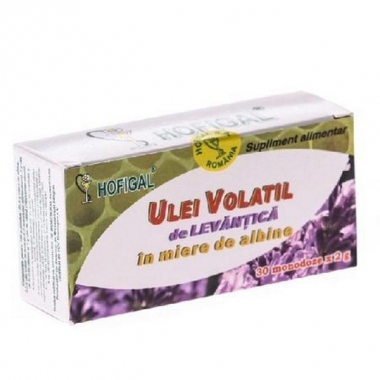 Ulei de Levantica in Miere Hofigal, 30 monodoze