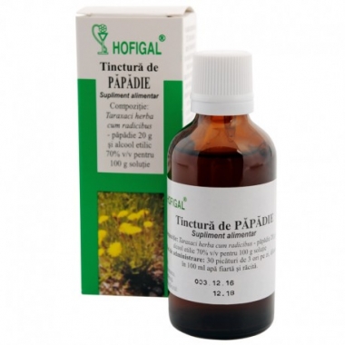 Tinctura de papadie - 50 ml
