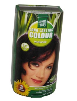 Henna Plus Long Lasting Colour- Vopsea de Par Nuanta 3.67