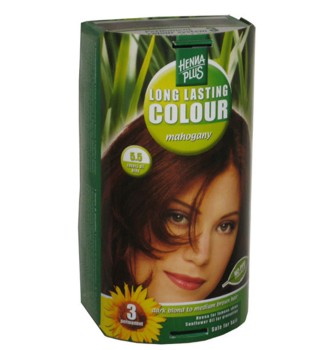 Henna Plus Long Lasting Colour- Vopsea de Par Nuanta 5.5