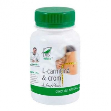 L-carnitina & crom 60cps PRO NATURA