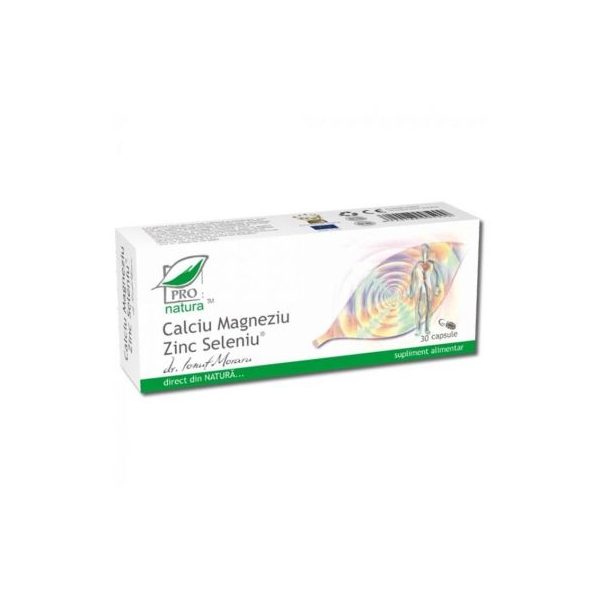 CA MG ZN SELENIU 30 CPS | eFarma