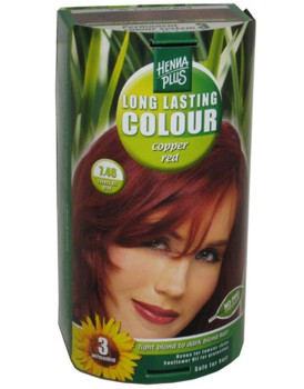 Henna Plus Long Lasting Colour- Vopsea de Par Nuanta 7.46