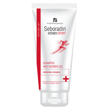Sampon si gel de dus 2 in 1 Women Sport, 200ml, Seboradin