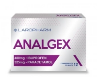 Analgex 400 mg/325 mg, 12 comprimate filmate