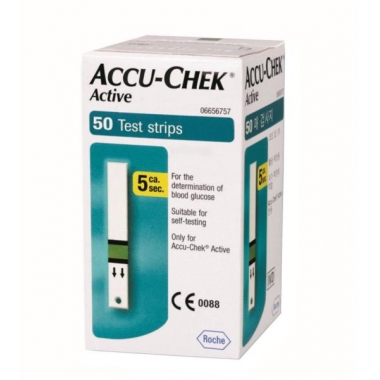 Teste glicemie Accu-Chek Active, 50 bucati