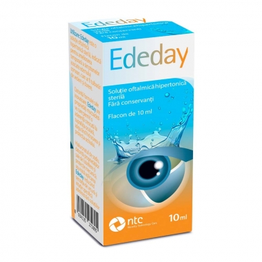Ededay -solutie oftalmica hipertonica x 10 ml