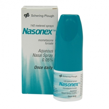 NASONEX 50 MCG / DOZA X 140 DOZE SPRAY NAZAL, SUSP.