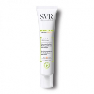 SVR SEBIACLEAR CREMA ACTIVA TEINTEE, 40ML