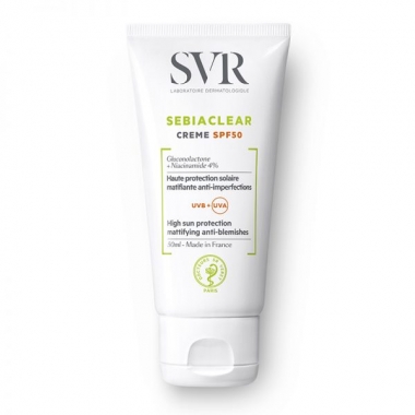 CREMA TEN ACNEIC SPF 50, SVR SEBIACLEAR, 50ML