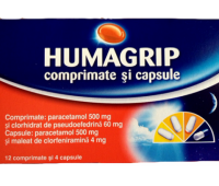Humagrip 12 comprimate si 4 capsule
