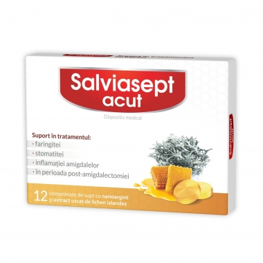Salviasept Acut x 12 comprimate