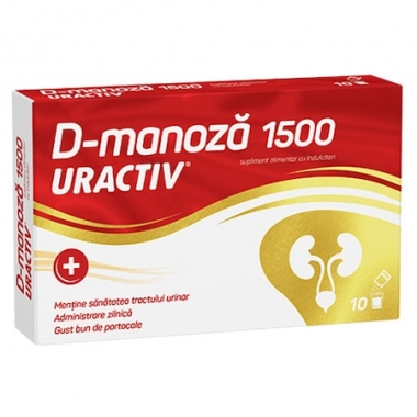 Uractive D-Manoza x 10 plicuri