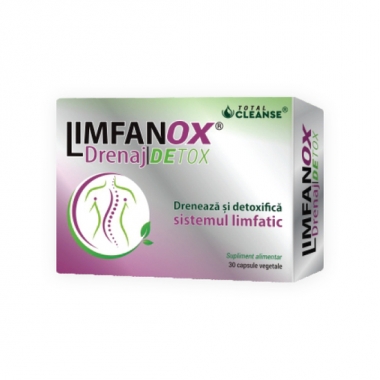 Limfanox Drenaj Detox x 30 capsule