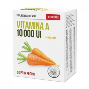 Vitamina A 10000UI x 30 Capsule