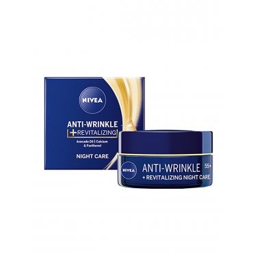 CREMA NOAPTE ANTIRID REVITALIZARE 55+,50ML NIVEA