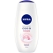 Gel de dus Care&Roses cu trandafir si ulei de migdale - 500 ml