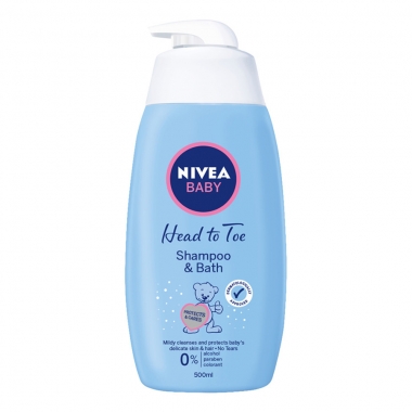 SAMPON&SPUMA BAIE BABY 750 ML,NIVEA