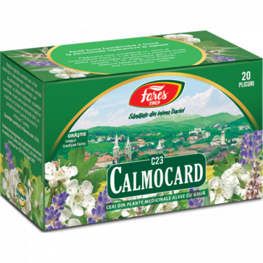 Ceai Calmocard, C23, 20 plicuri