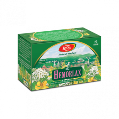 Ceai Hemorlax, D52, 20 plicuri