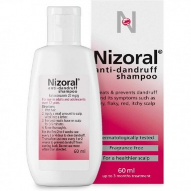 Nizoral Sampon Ambalaj Rosu, 60 ml