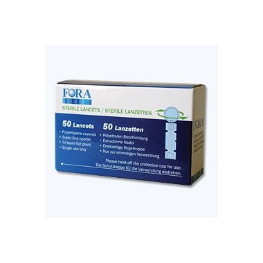 LANCETE (ACE 30G) STERILE FORA 50BUC
