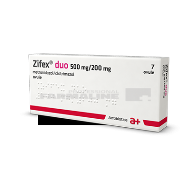 ZIFEX DUO 500 mg/200 mg X 7 OVULE