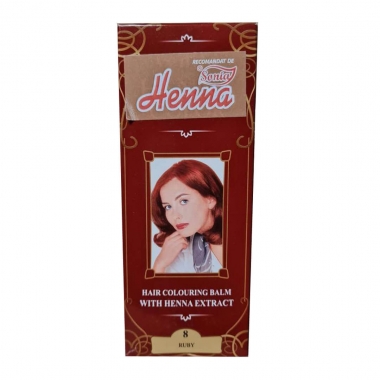 HENNA BALSAM COLORARE NR8 ROSU RUBINIU 75ML