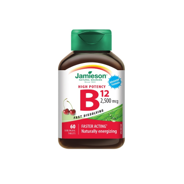 VITAMINA B12 2500MCG 60CPR SUBLINGUALE, JAMIESON