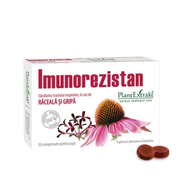 IMUNOREZISTAN RACEALA SI GRIPA 30CPR DE SUPT