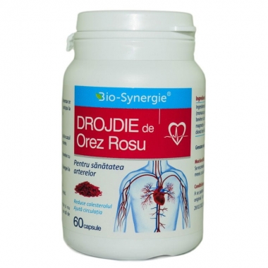 Drojdie de orez rosu x 30cps moi, Bio-Synergie