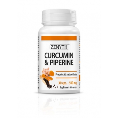 CURCUMIN&PIPERINE 500MG 30CPS