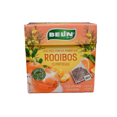 BELIN ROOIBOS CU PORTOCALE 1.75*20DZ PIRAMIDA