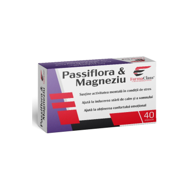 PASSIFLORA&MAGNEZIU 40CPS BLISTER