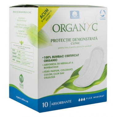 ABSORBANTE INTIME ORGANYC PT. ZI 10BUC PRONAT