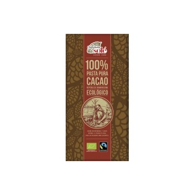 CIOCOLATA NEAGRA 100%CACAO ECO 100GR PRONAT