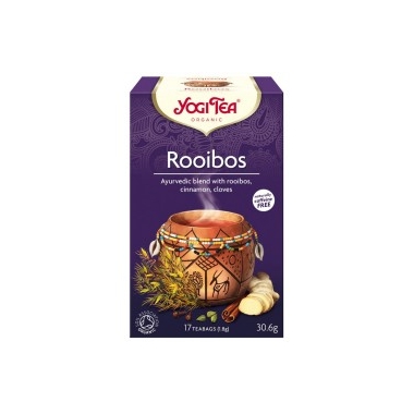 Ceai bio Rooibos, 17 pliculete 30.6g Yogi Tea PRONAT
