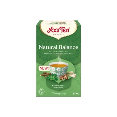 YOGI TEA-CEAI ECO NATURAL BALANCE 17DZ PRONAT