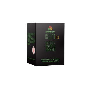 GREEN SUGAR PREMIUM 1:2 2,5GR*100BUC (STICK-URI)