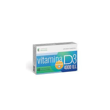 VITAMINA D3 4000UI 40CPR FILMATE
