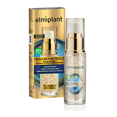 HYALURONIC GOLD SER ANTIRID CU PERLE 30ML