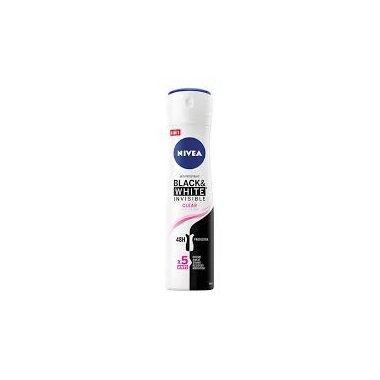 ANTIPERSPIRANT BLACK&WHITE INVISIBLE CLEAR SPRAY 150ML