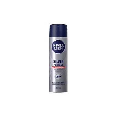 ANTIPERSPIRANT MEN SILVER PROTECT SPRAY 150ML