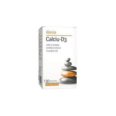 CALCIU D3 MASTICABIL 30CPR