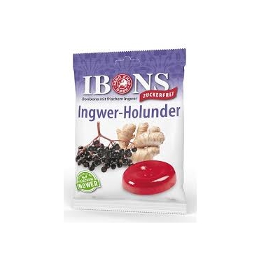 DROPSURI GHIMBIR&SOC FARA ZAHAR 75GR , IBONS