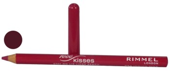 Rimmel 1000 Kisses Stay On Wild Cover contur buze