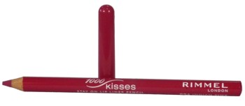 Rimmel 1000 Kisses Stay On Indian Pink contur buze