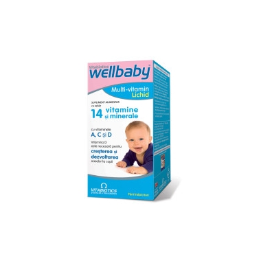 WELLBABY MULTI-VITAMIN LICHID 150ML
