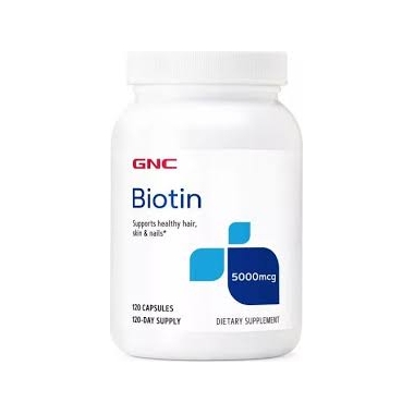 BIOTINA 5000MCG 120CPS GNC