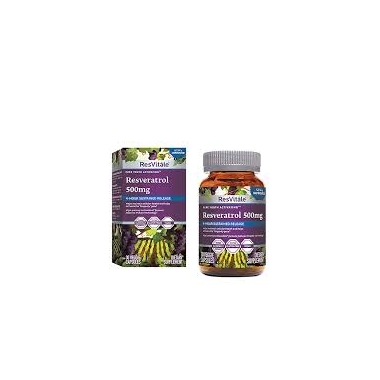 RESVITALE RESVERATROL 500MG 30CPS VEGETALE GNC